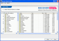 Recover Data for Mac screenshot